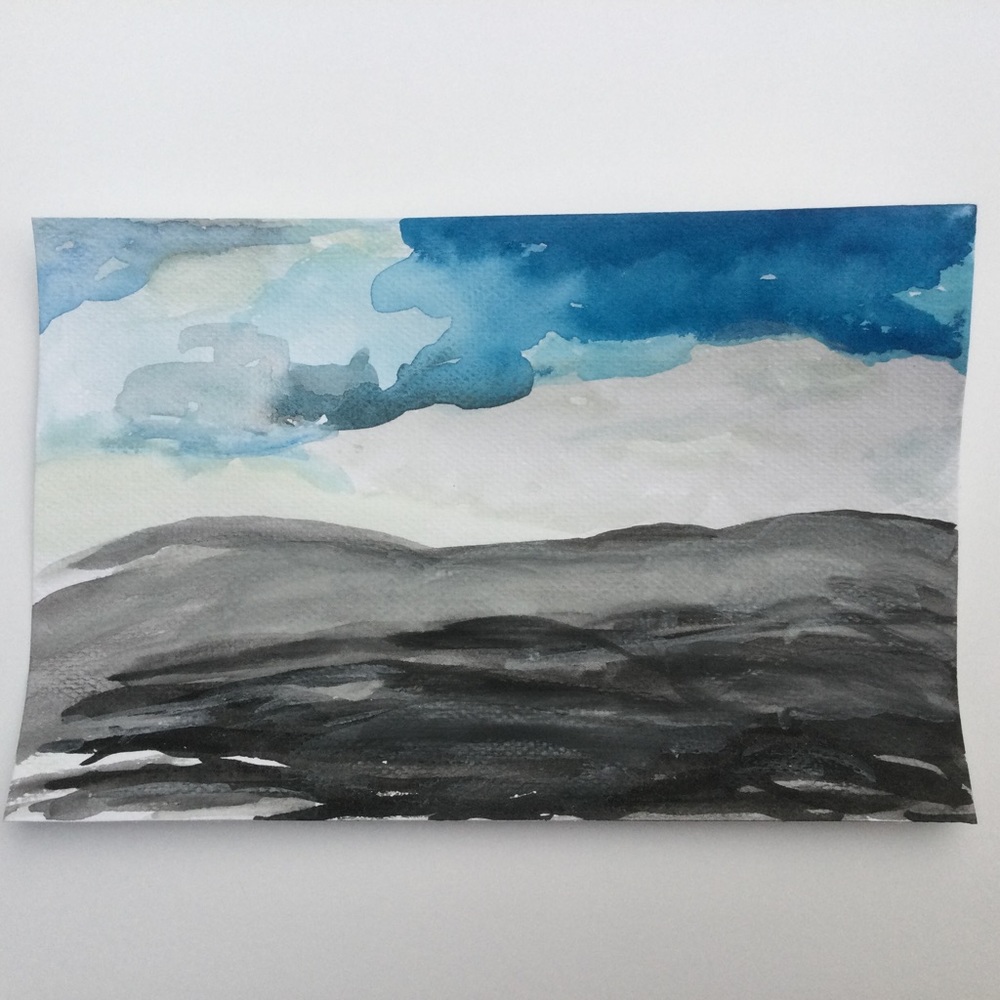 Watercolor Painting Original Artwork